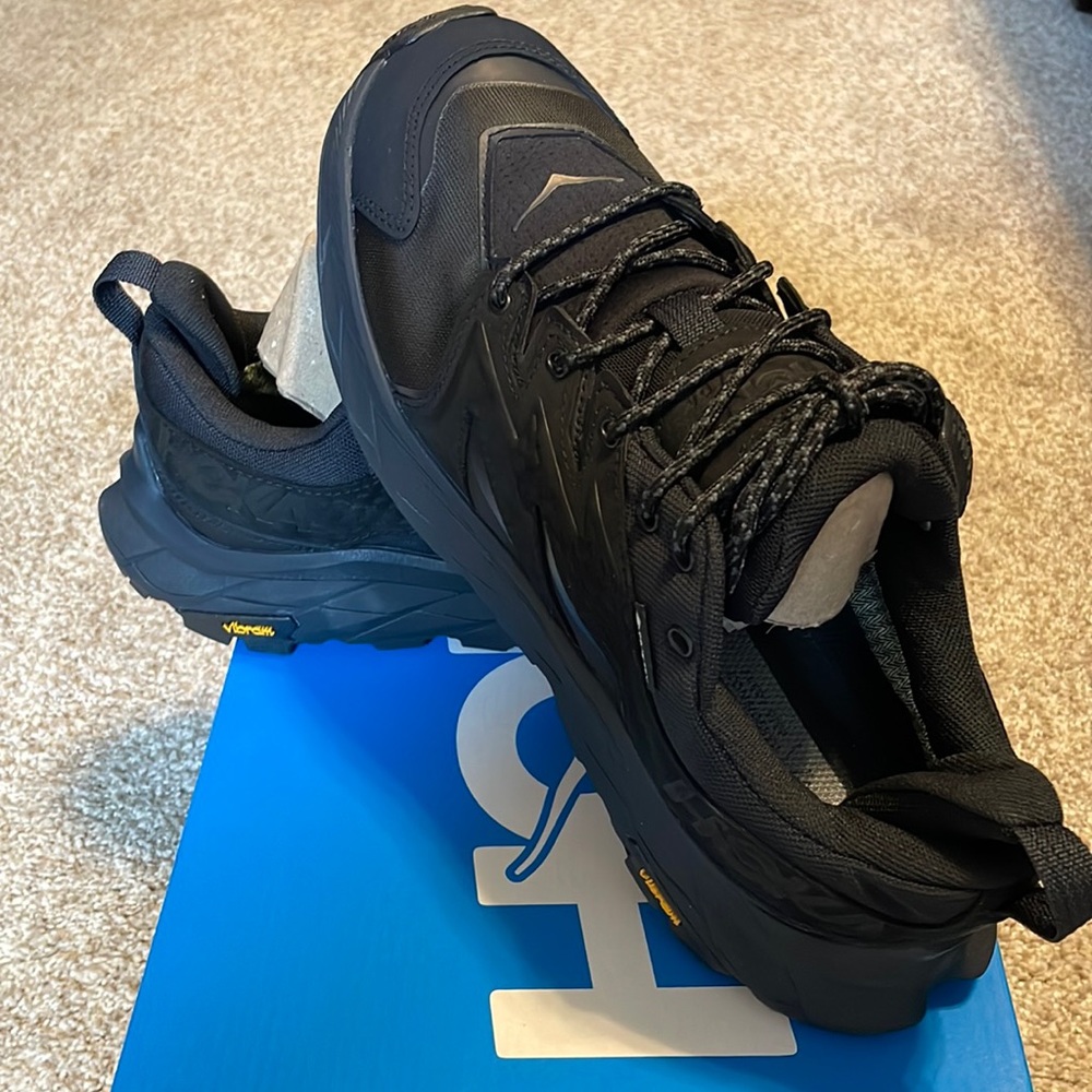 Mens brand new in box hooks anacapa waterproof shoe on black